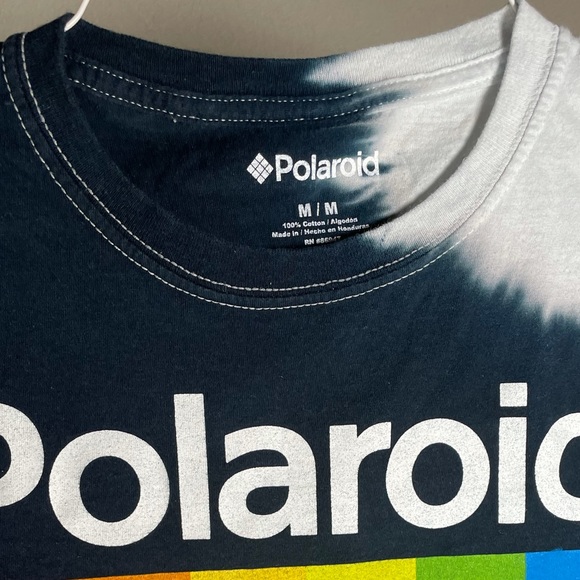 Polaroid vtg tie dye crop tee 🌈 - Picture 2 of 5